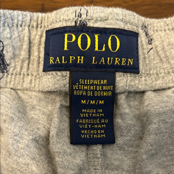 Polo Ralph Lauren Men’s Lounge Pants Set of 2 Navy & Gray Pony Logo Size M - Picture 8 of 10
